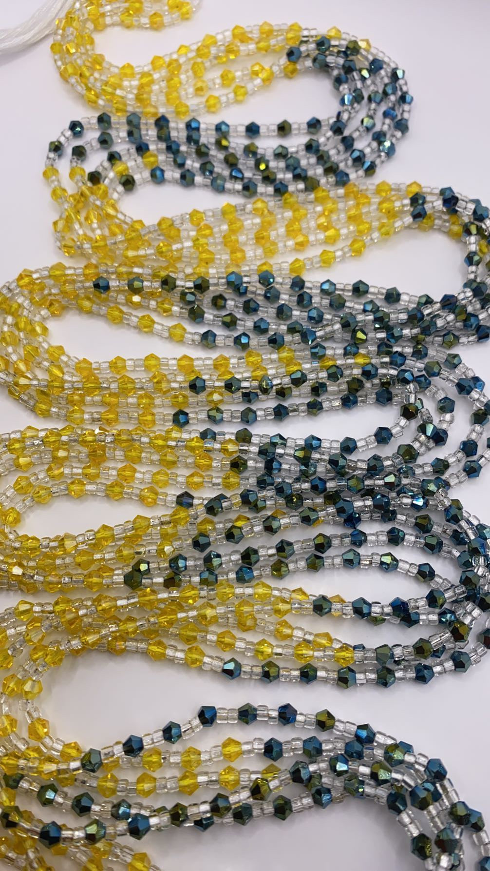 Goddess Chloris Crystal Waist Beads