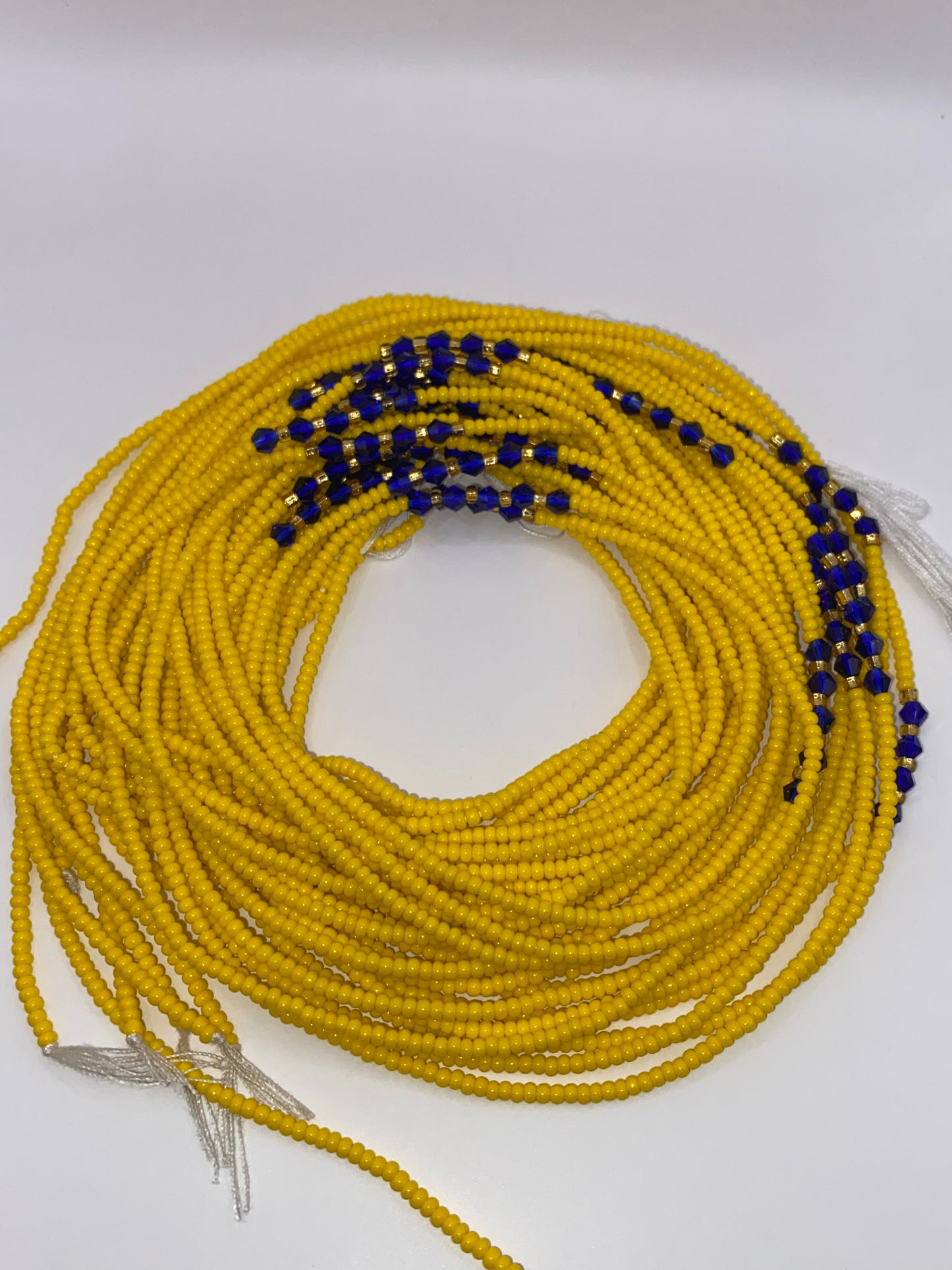 Yellow Preciosa Waist beads