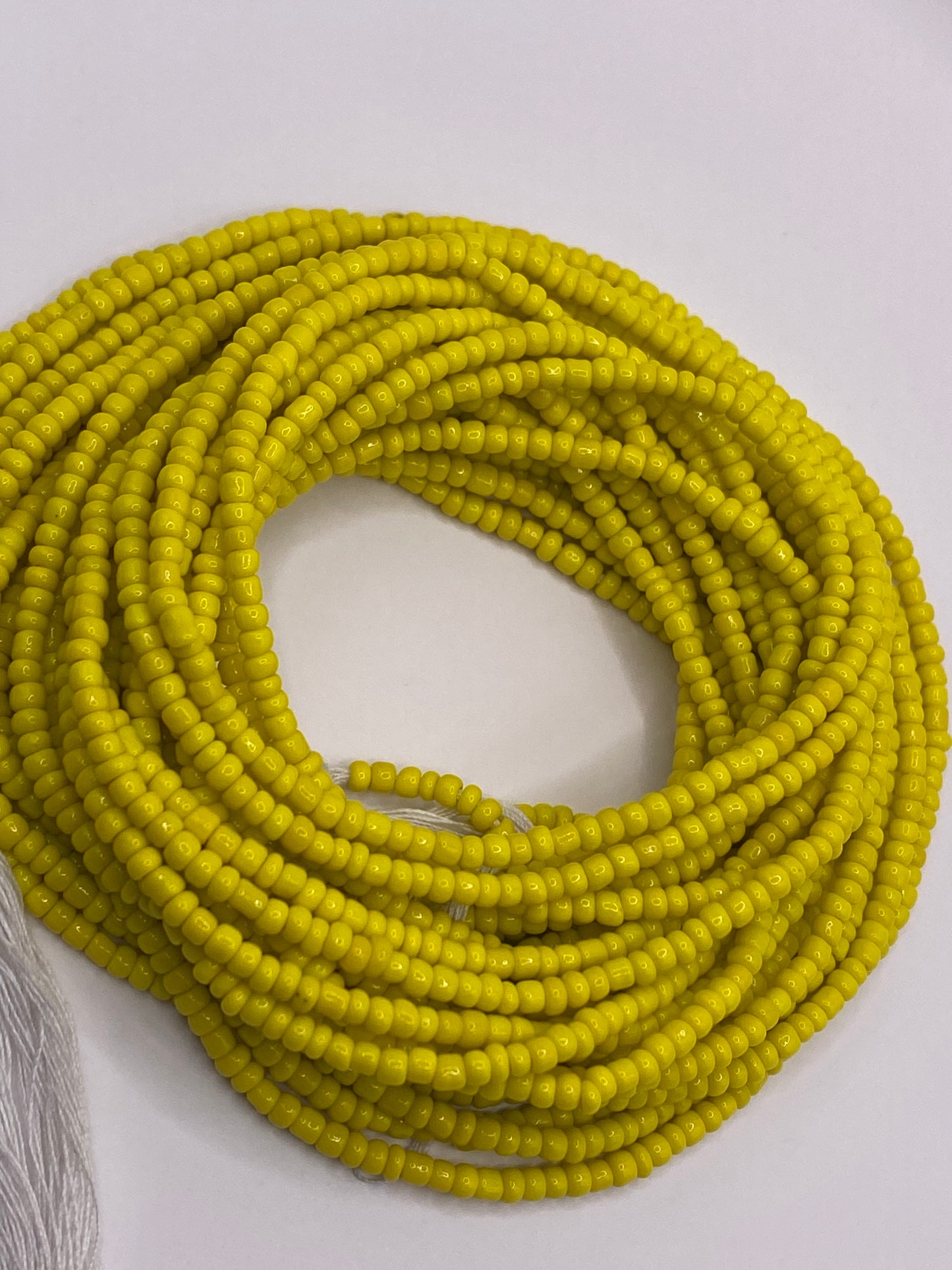 Solid Yellow Waist Beads