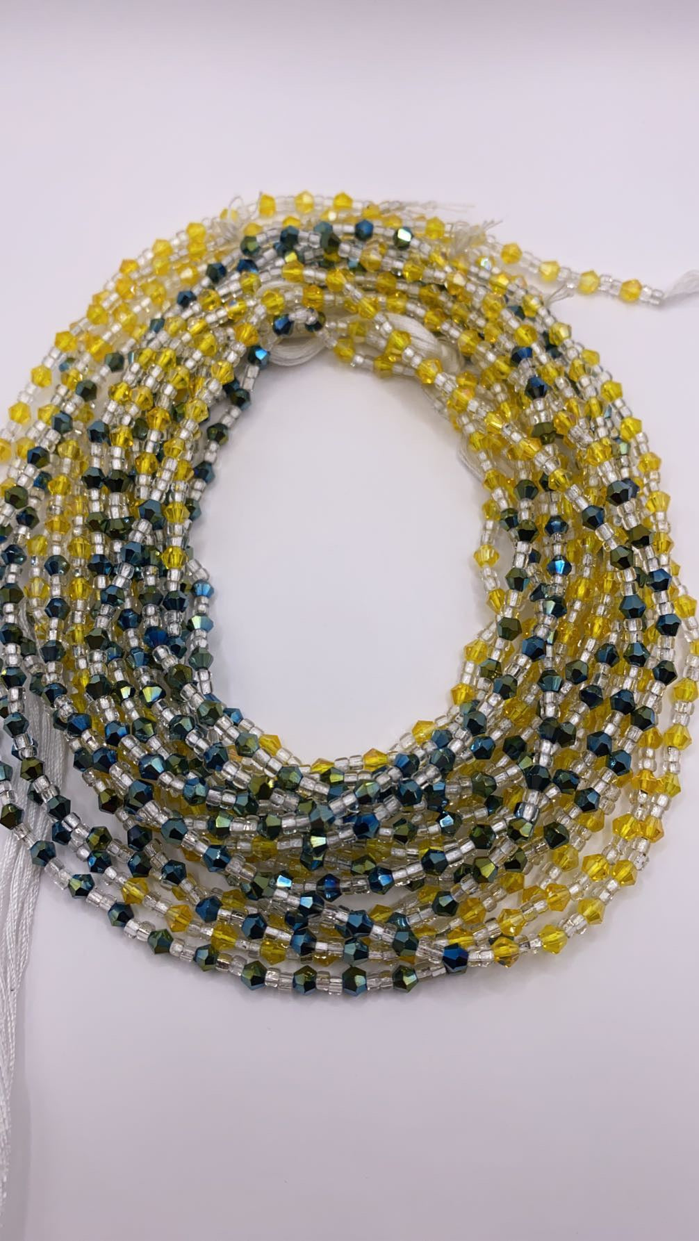 Goddess Chloris Crystal Waist Beads