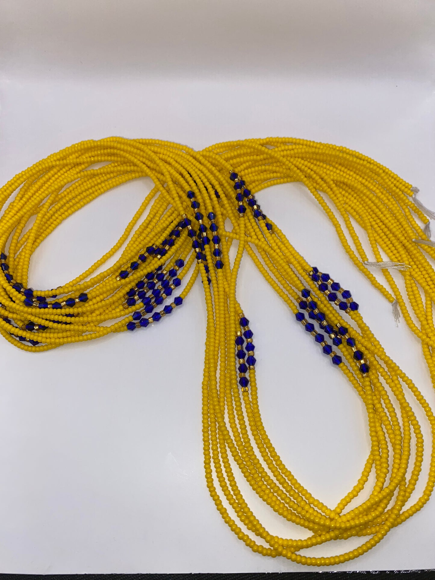 Yellow Preciosa Waist beads