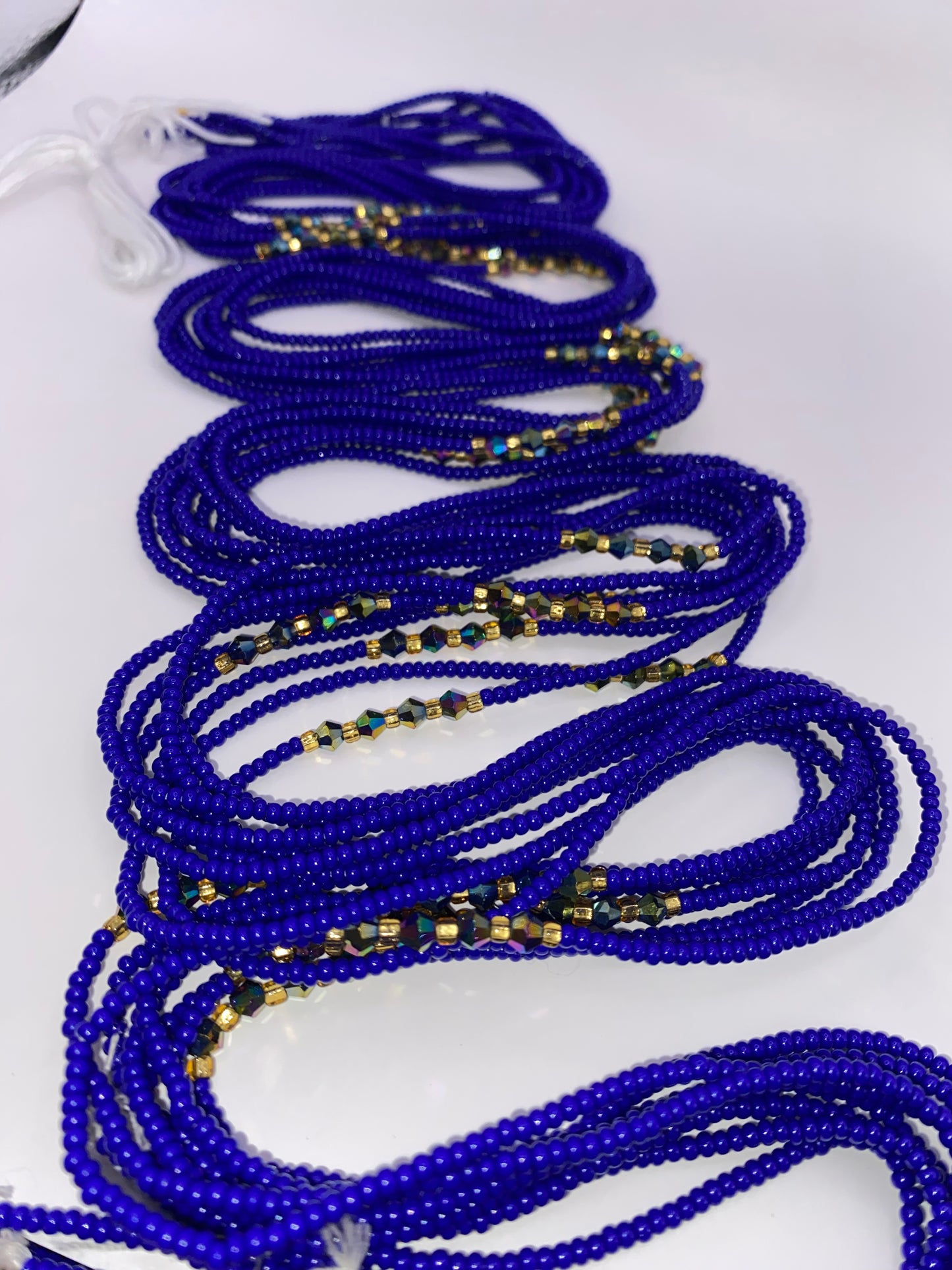 Royal Blue Preciosa Waist Beads